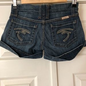 Frankie B low rise shorts size 0
